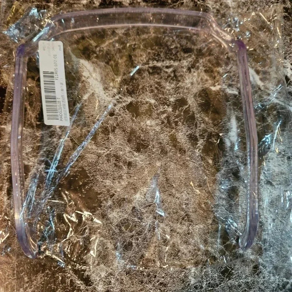 🎁 FREE w/ Purchase |  Clear Sunglasses Frame Shape Plastic Hairband - Picture 4 of 9